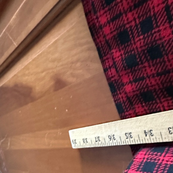 Tommy Hilfiger Red and Black Plaid Dress size 10 - Picture 6 of 7